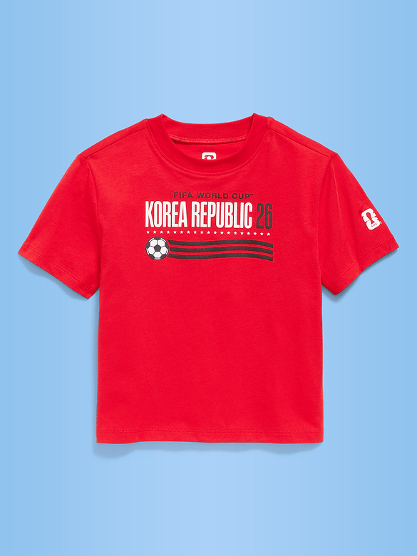 FIFA World Cup 26™ Korea Republic Oversized Unisex Graphic T-Shirt for Toddler