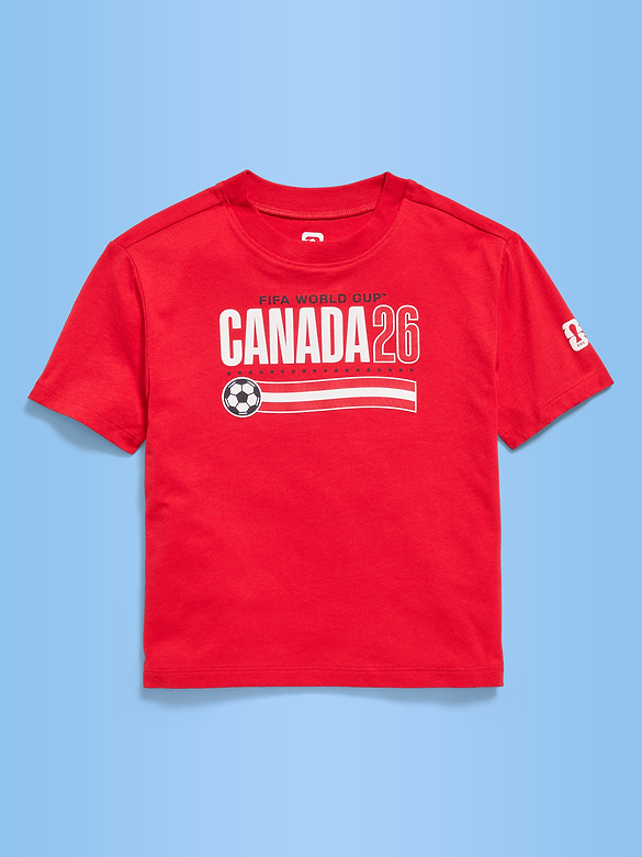FIFA World Cup 26™ Canada Oversized Unisex Graphic T-Shirt for Toddler