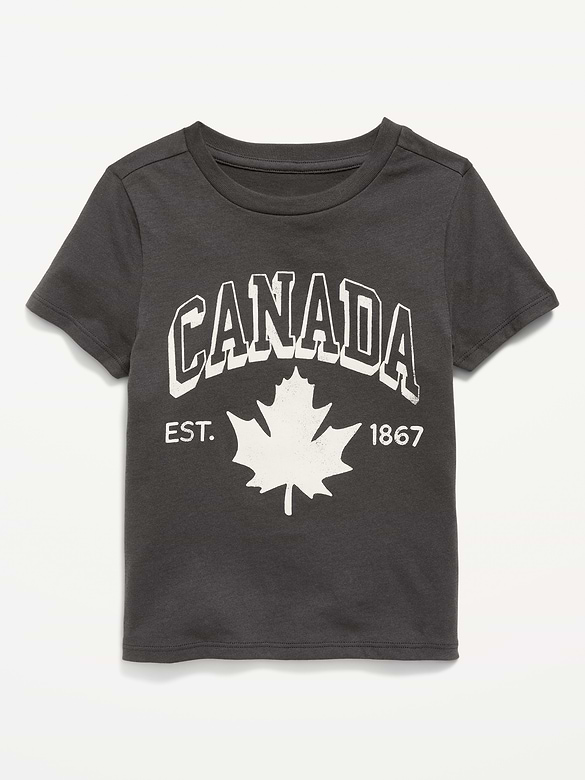 Short-Sleeve Unisex Graphic T-Shirt for Toddler