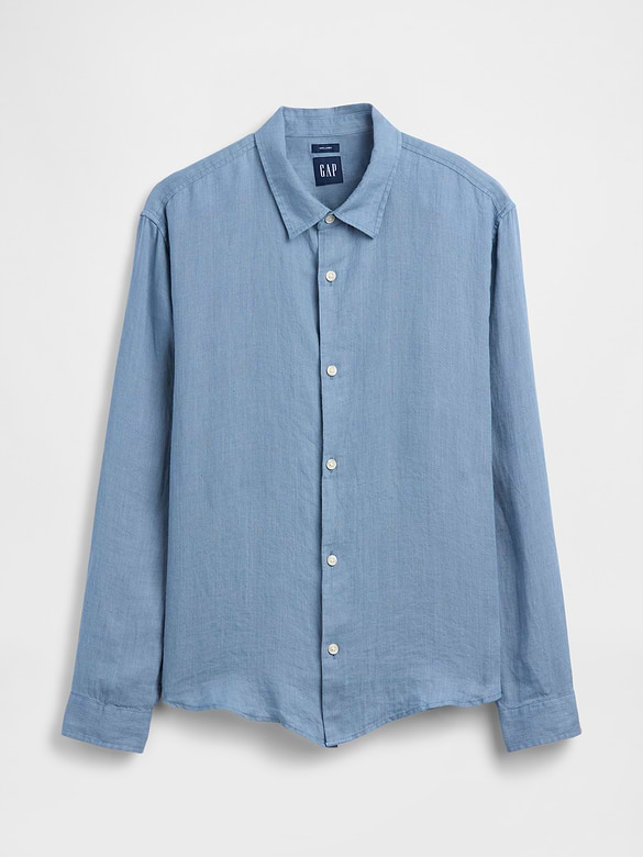 100% Linen Relaxed Shirt