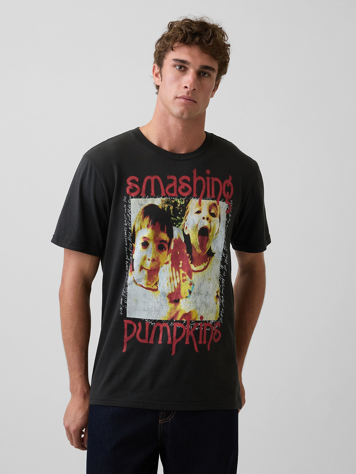 Smashing Pumpkins Relaxed Graphic T-Shirt | Gap