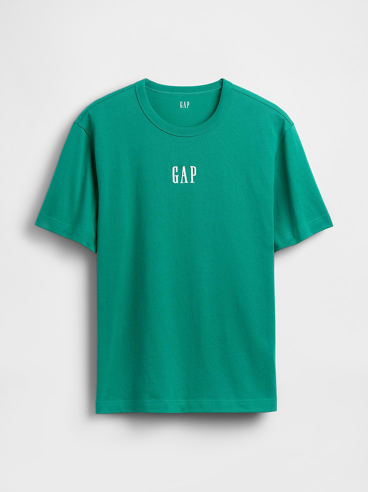 Image number 5 showing, Adult Heavyweight Relaxed Logo T-Shirt