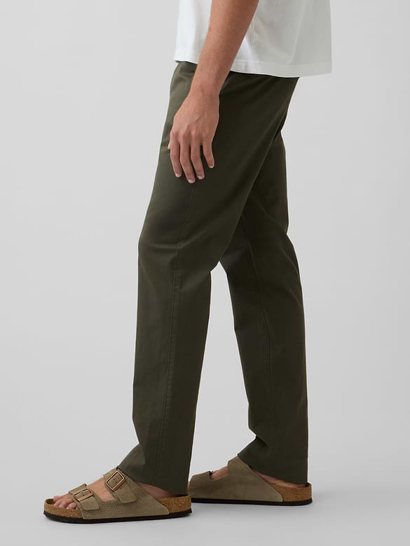 Modern Straight Khakis