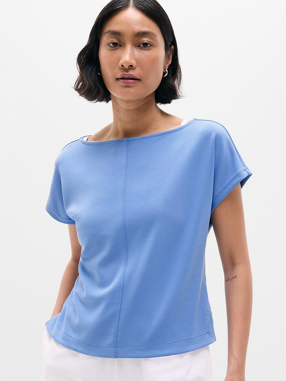 Seasoft Boat Neck Tee