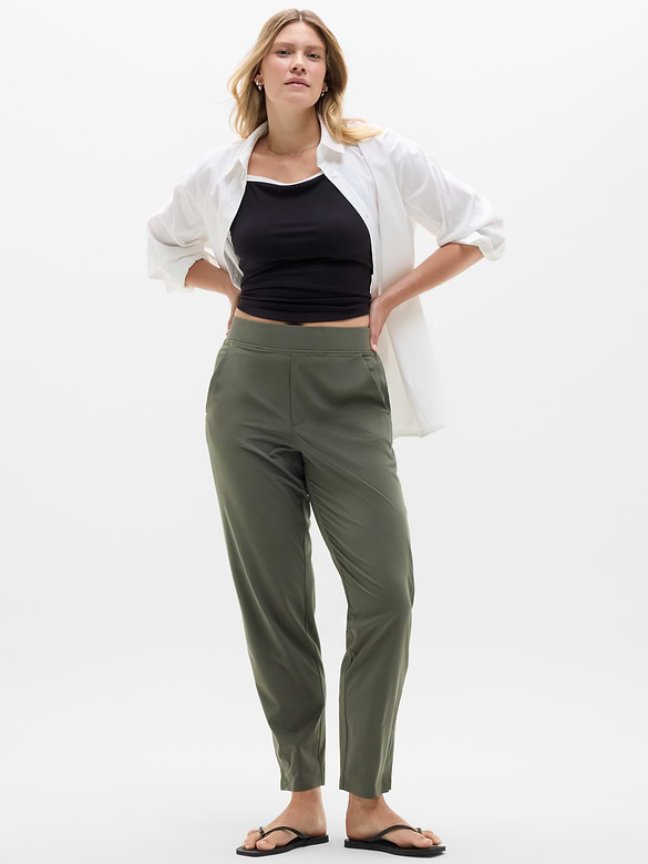 Brooklyn Mid Rise Ankle Pant