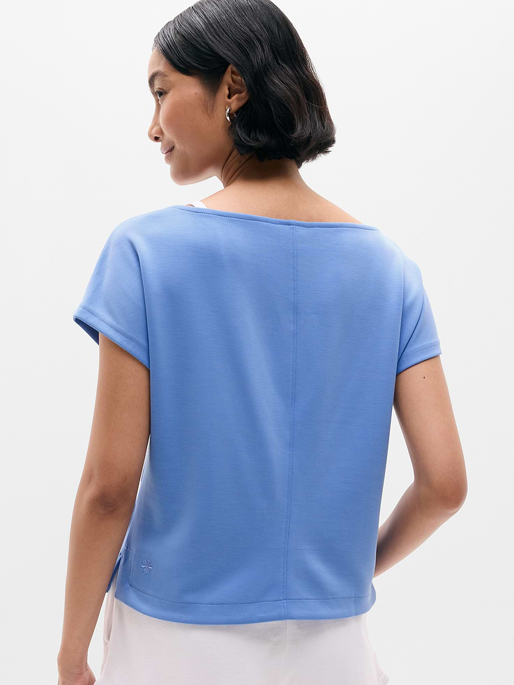 Image number 3 showing, Seasoft Boat Neck Tee