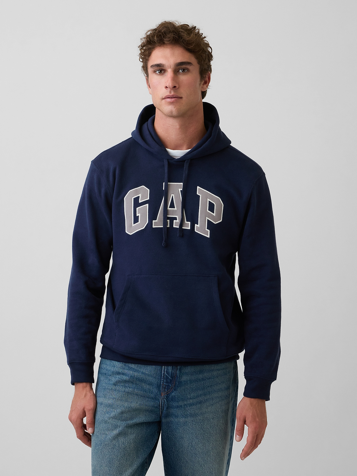 Adult VintageSoft Arch Logo Hoodie | Gap