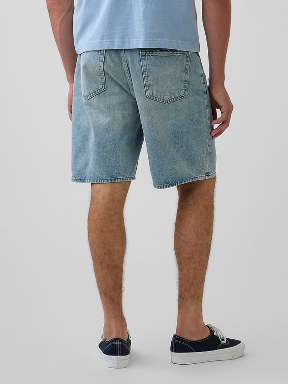 '90s Loose Denim Shorts