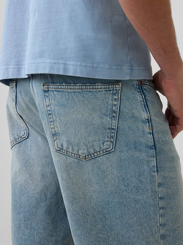 '90s Loose Denim Shorts