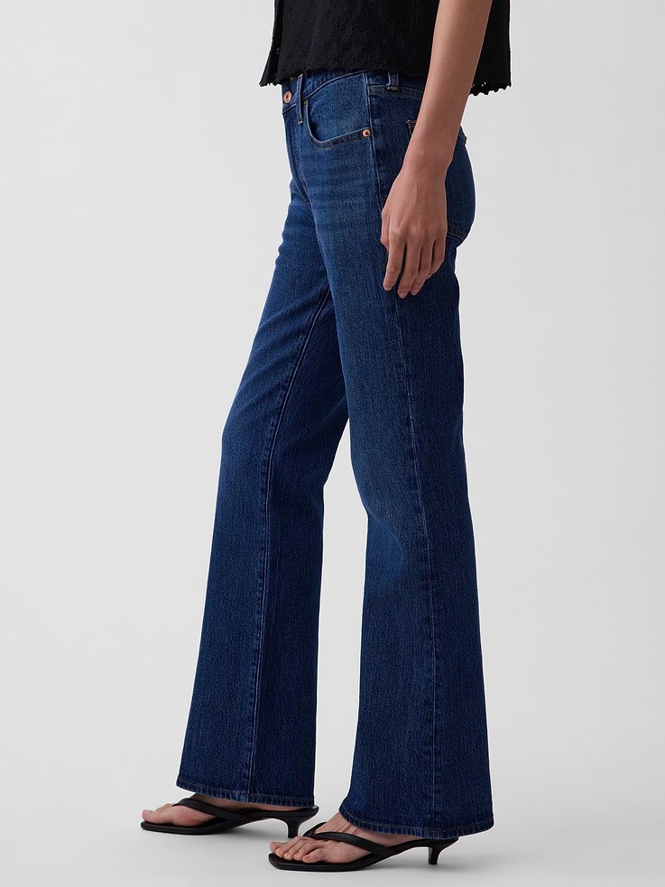 Image number 3 showing, Mid Rise Relaxed Boot Jeans