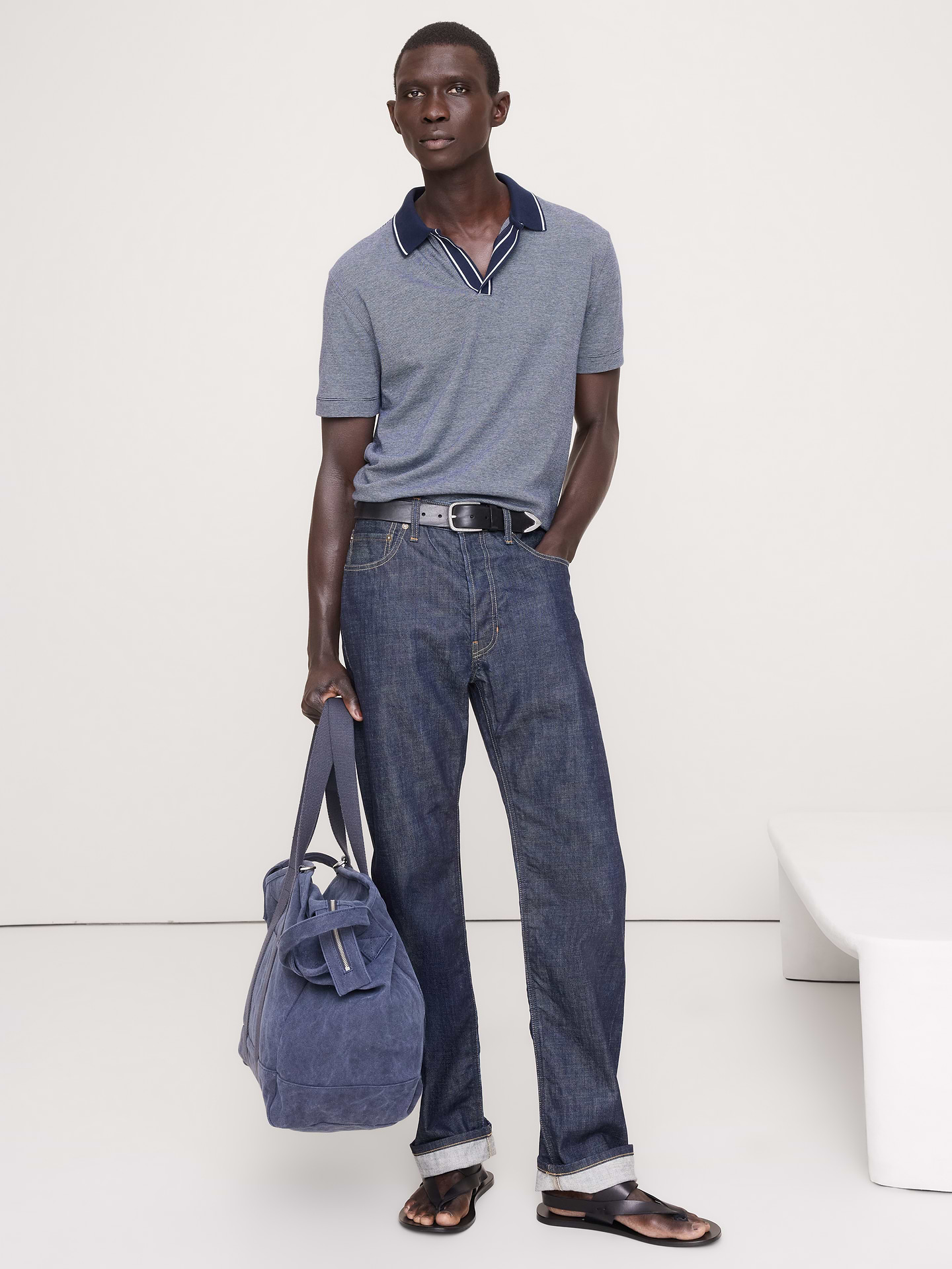 L'image numéro 3 présente Haut luxueux à col polo tricoteuse