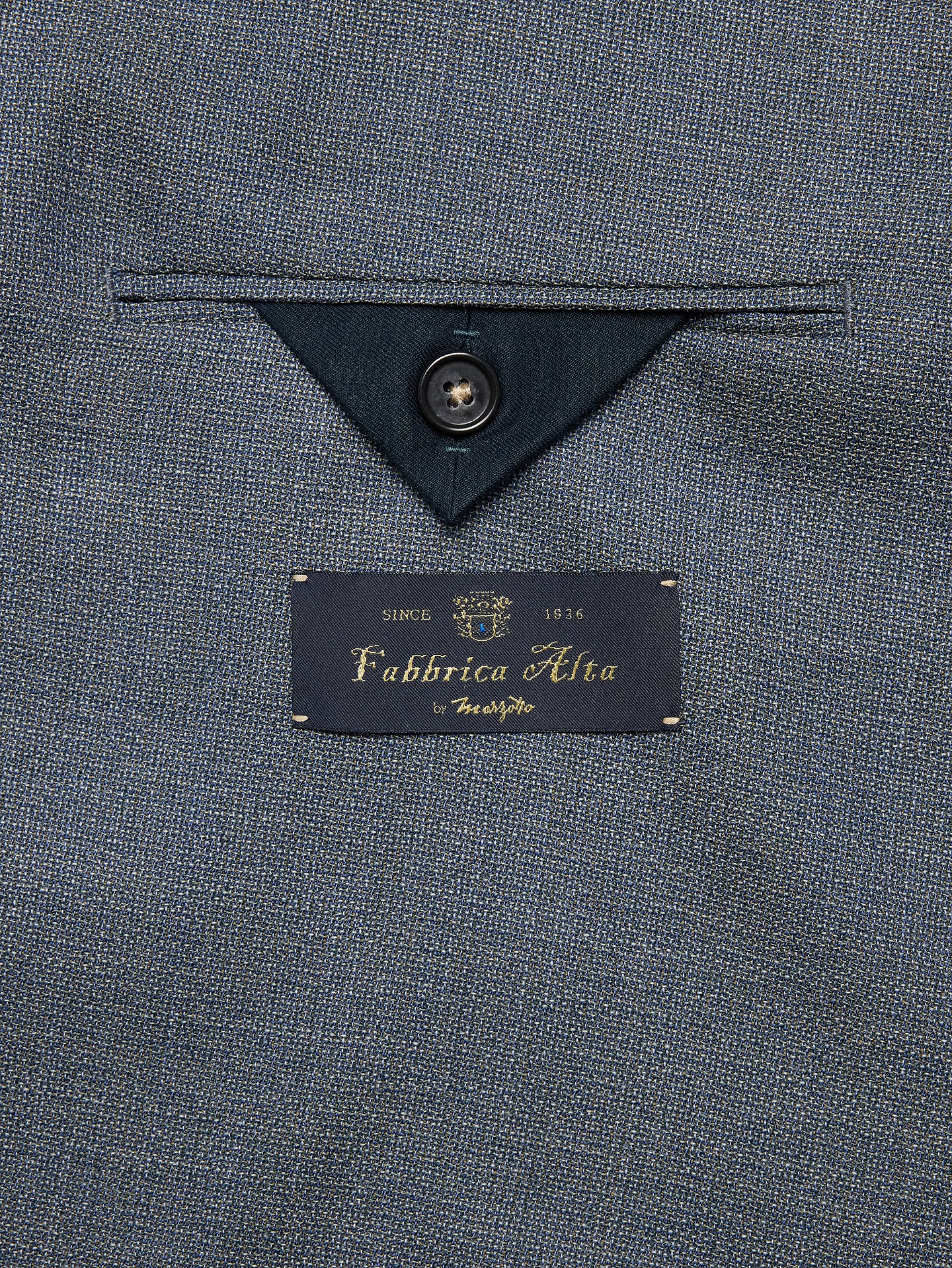 Image number 7 showing, Tailored Slim-Fit Italian Wool Ventile Suit Jacket