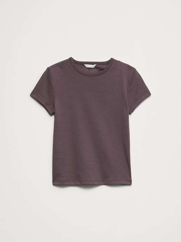 T-shirt minimaliste en coton pour bébé