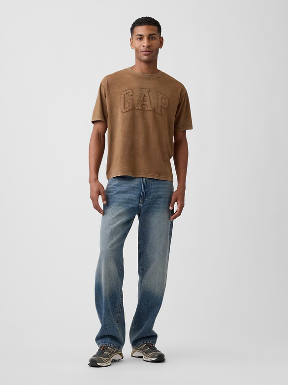 Everyday Soft Boxy Gap Logo T-Shirt