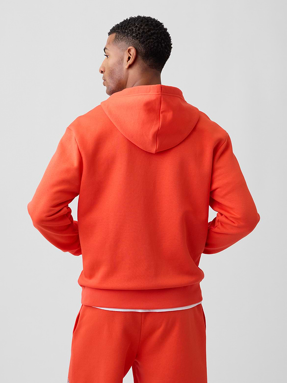 Adult Relaxed Gap Logo Zip Hoodie