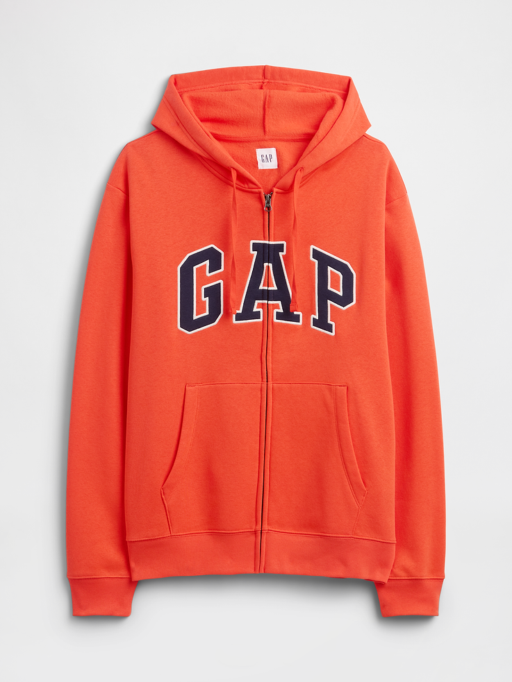 Image number 6 showing, Adult Relaxed Gap Logo Zip Hoodie