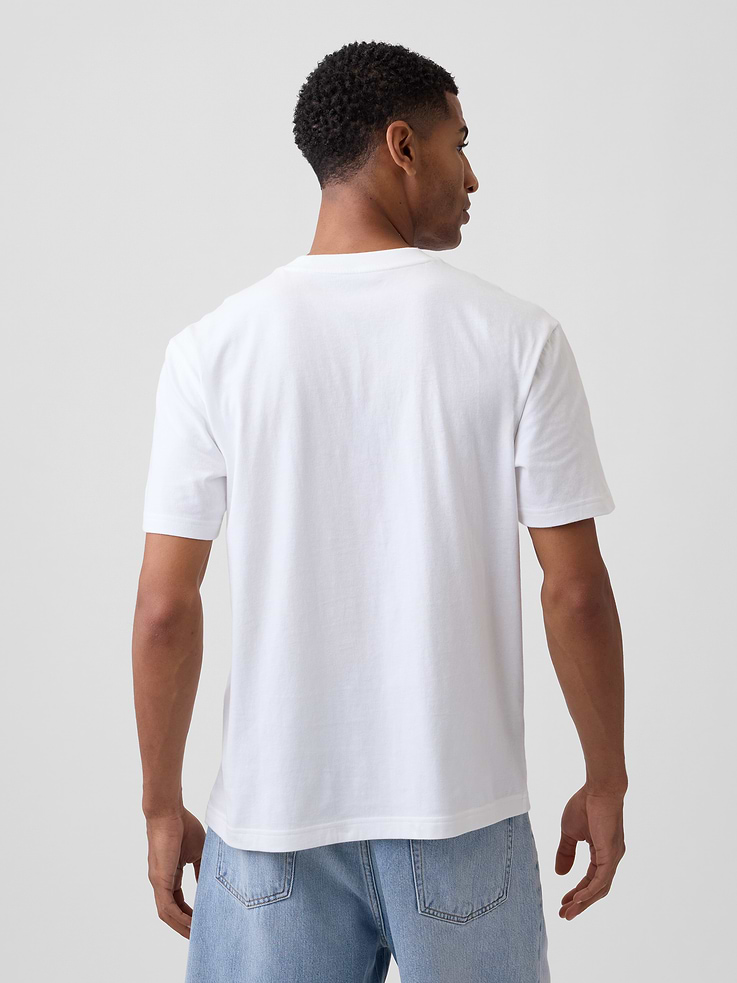 Image number 2 showing, Everyday Soft Relaxed Americana Graphic T-Shirt