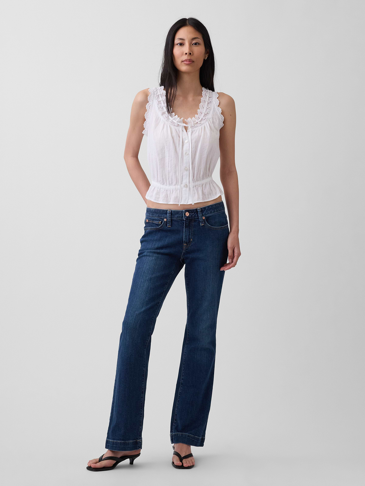 Low Rise Long & Lean Jeans