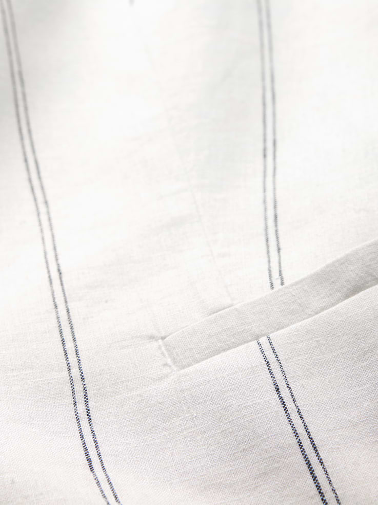 Image number 4 showing, Linen-Blend Longline Vest
