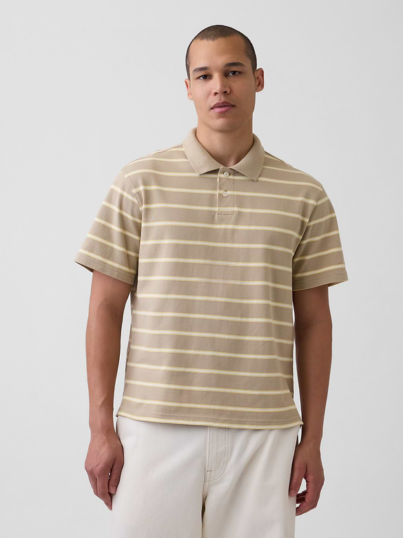 Relaxed Pique Polo