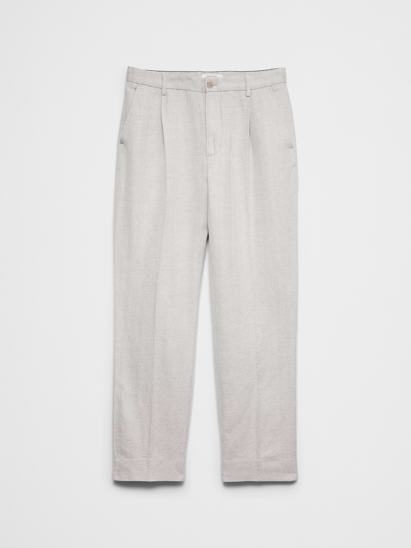 Image number 4 showing, Relaxed-Fit Wide-Leg Linen-Blend Pant