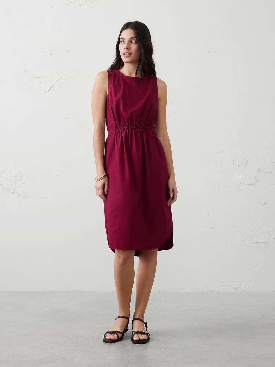 ruffle hem bodycon mini dress Aces Cami Strap Tangerine Boasts a and sweet Dahlia Embroidered Maxi Dress color:Red Size:5X (30-32)