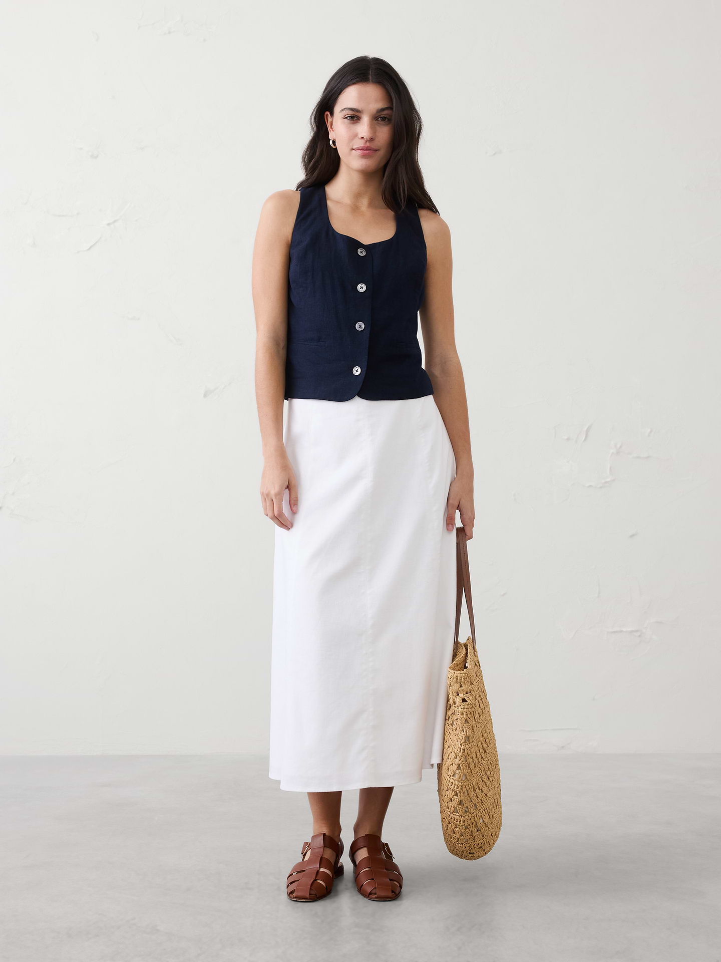 Image number 1 showing, Scoop-Neck Vest