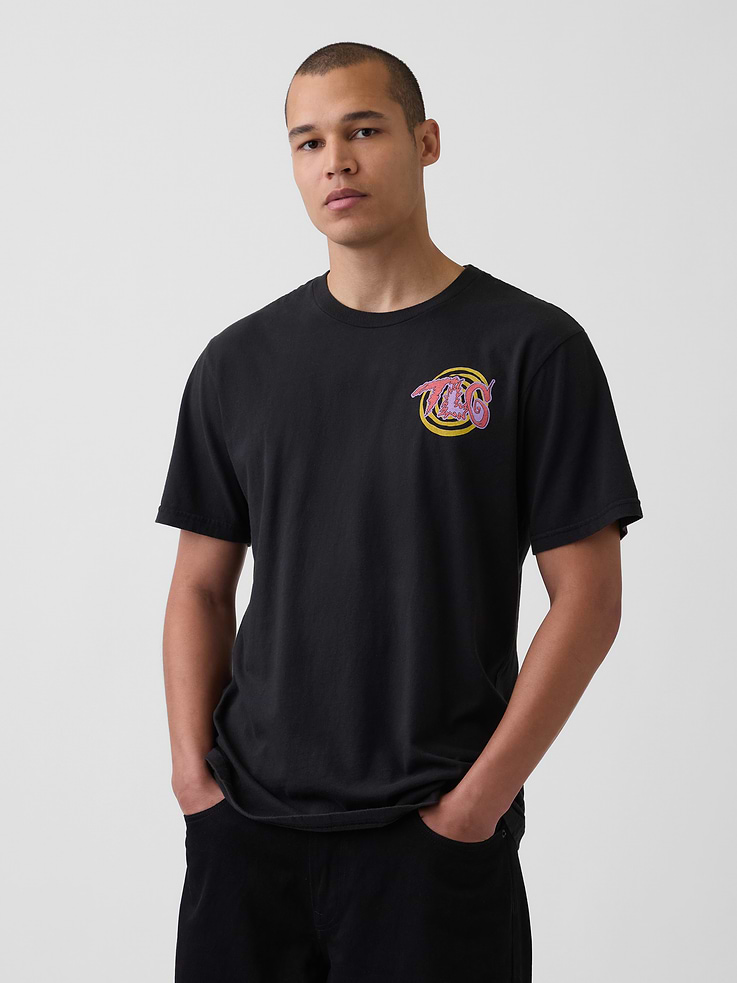Image number 1 showing, TLC Relaxed Graphic T-Shirt