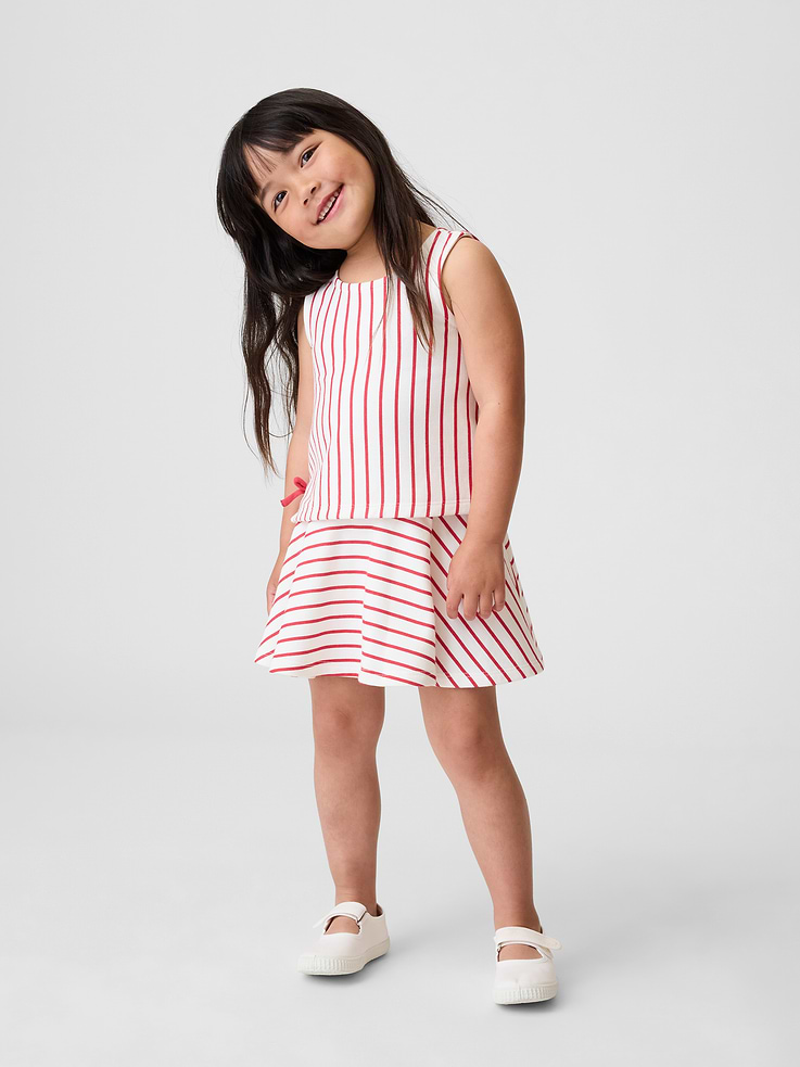 Image number 1 showing, Baby & Toddler VintageSoft Bow Skort Set
