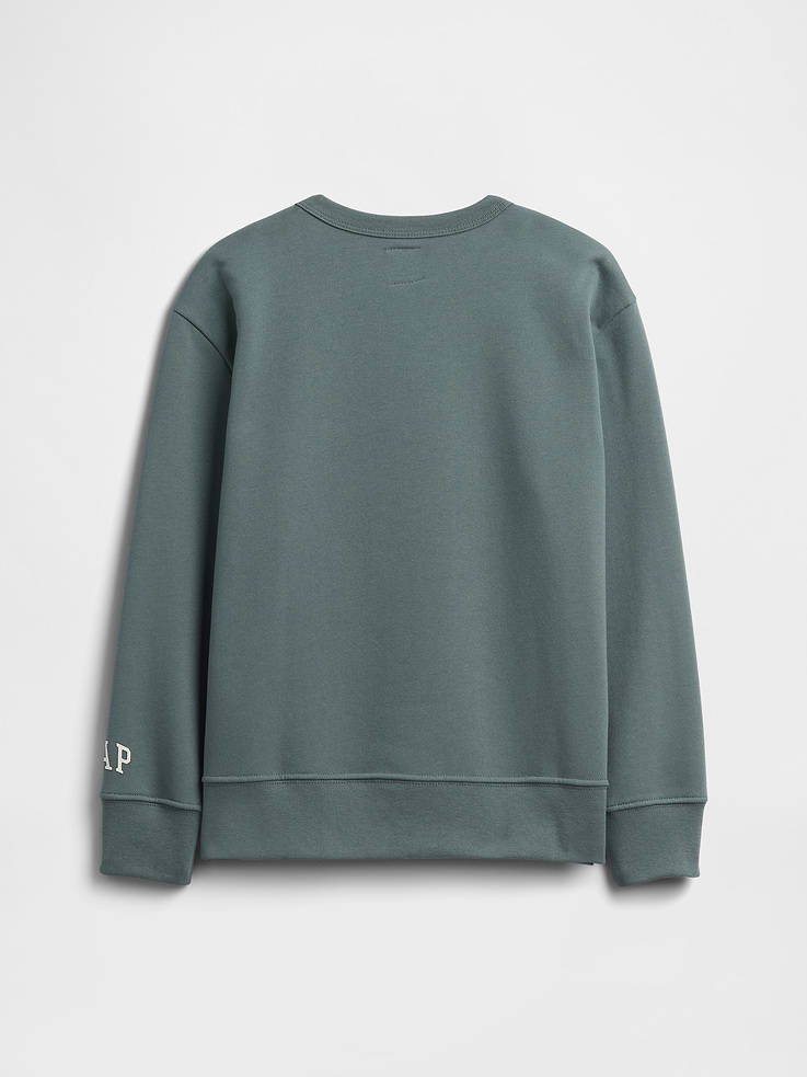 Image number 2 showing, GapKids Minecraft Relaxed Crewneck Sweatshirt