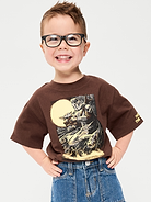 L'image numéro 1 présente T-shirt surdimensionné à imprimé Star Wars™ unisexe pour tout-petit