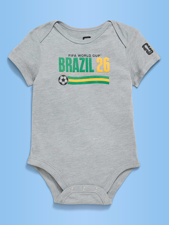 Cache-couche à imprimé Coupe du monde de la FIFA 26™, Brésil pour bébé
