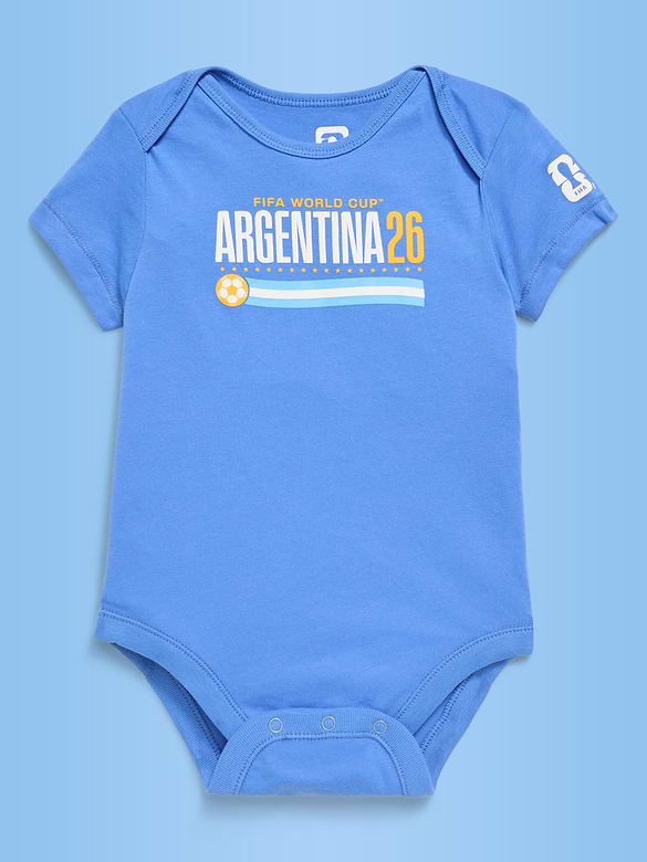 Cache-couche à imprimé Coupe du monde de la FIFA 26™, Argentine pour bébé