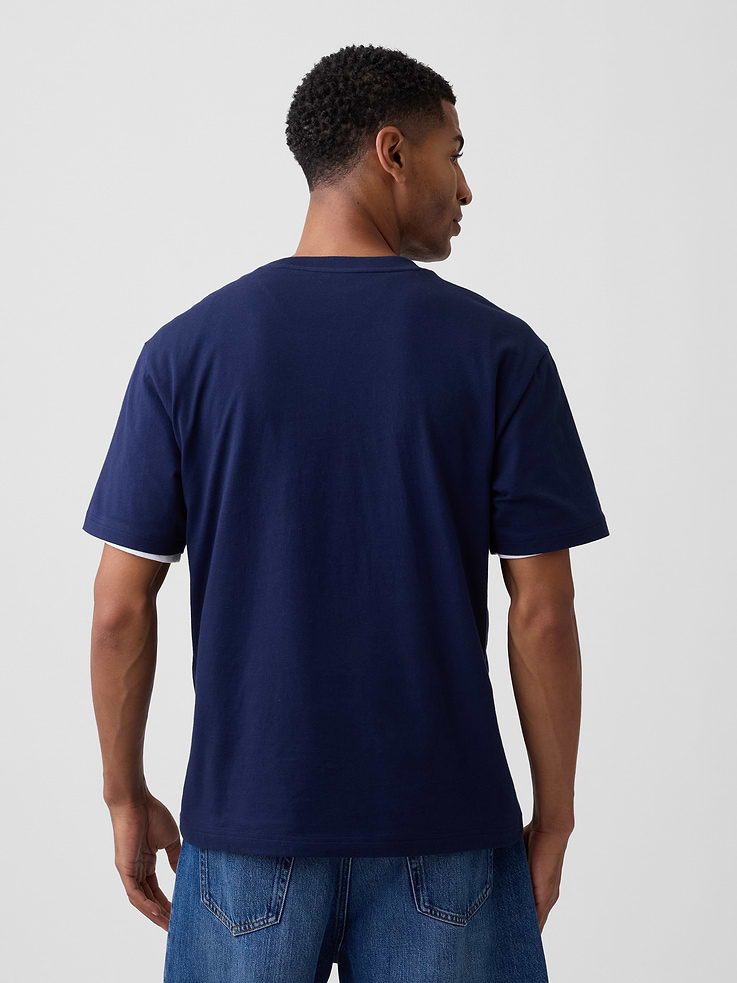 Image number 2 showing, Everyday Soft Relaxed Dad Graphic T-Shirt