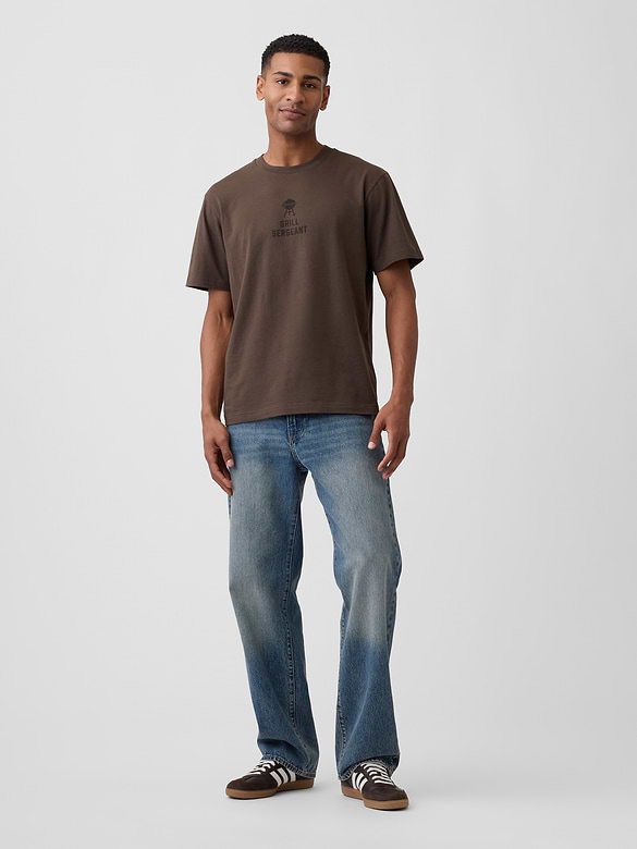 Everyday Soft Relaxed Grill Sergeant Graphic T-Shirt