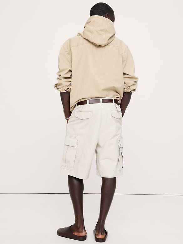 Short cargo Retour aux archives, 28 cm