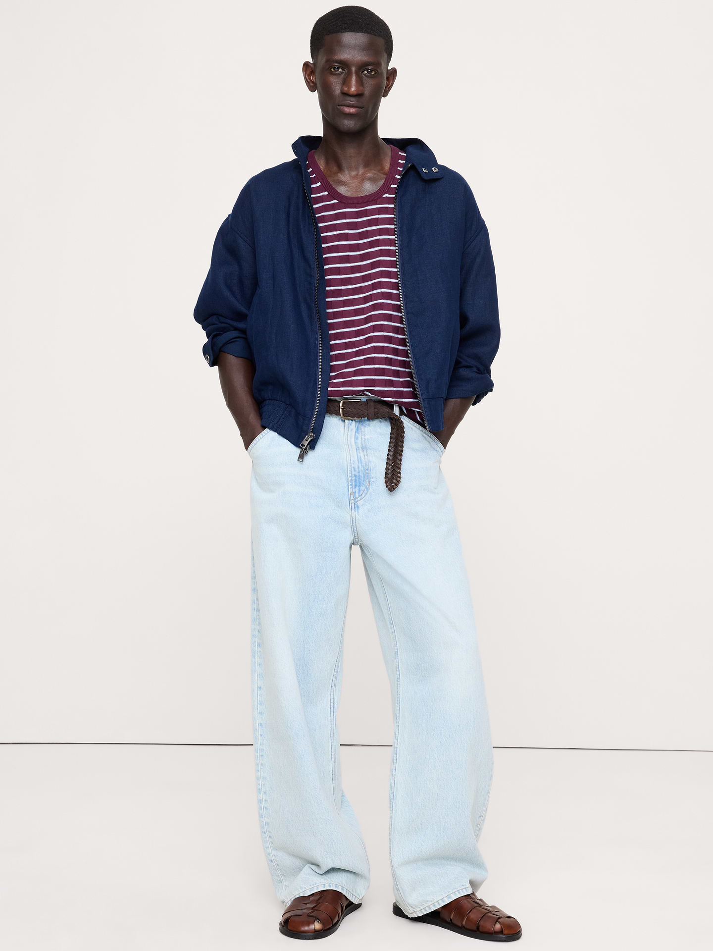 Image number 3 showing, Cotton Stripe Tank
