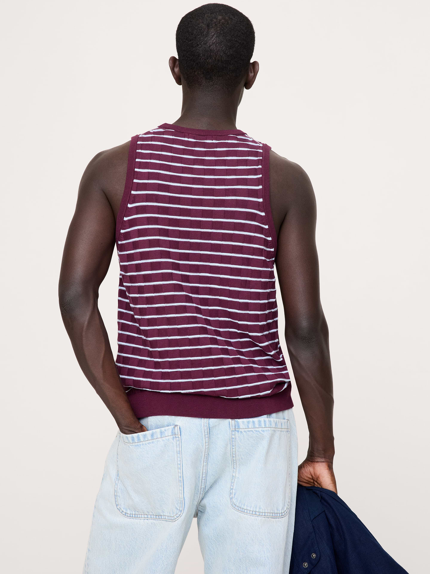 Image number 2 showing, Cotton Stripe Tank