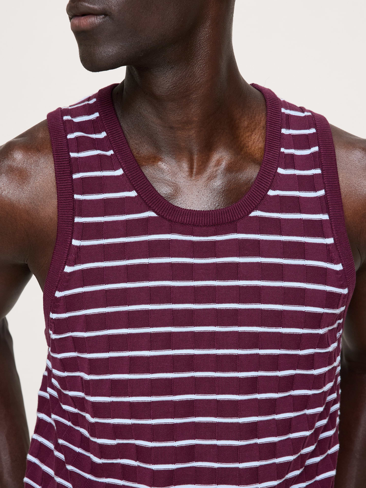 Image number 6 showing, Cotton Stripe Tank
