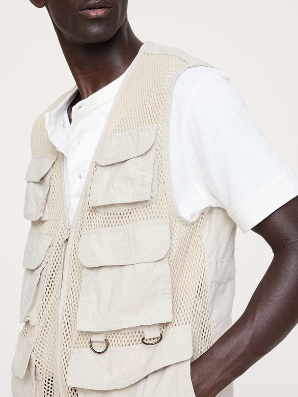 Mesh Photojournalist Vest