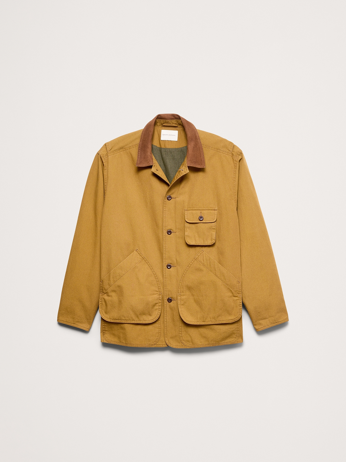 Archive Reissue Walking Jacket with Suede Collar | Banana Republic