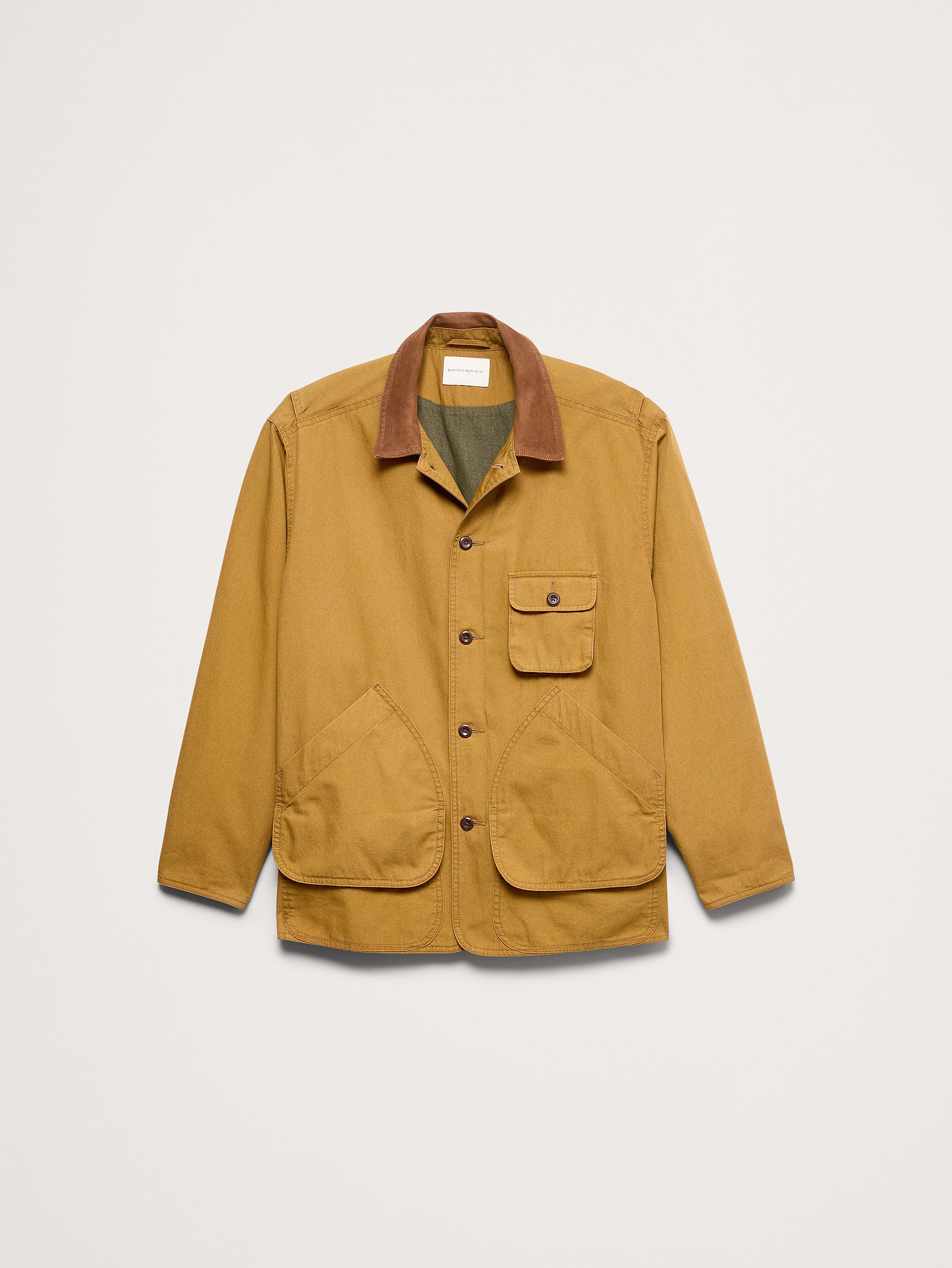 Image number 4 showing, Archive Reissue Walking Jacket with Suede Collar