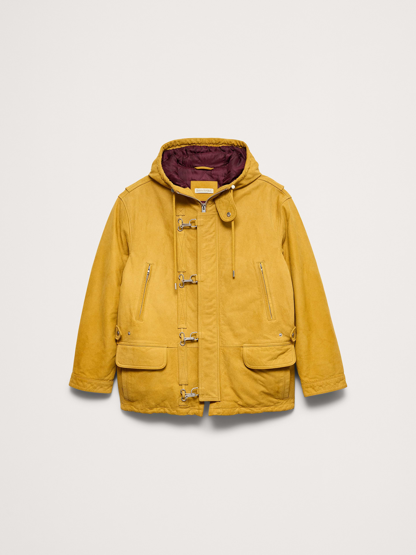 Image number 5 showing, Archive Reissue Fireman's Jacket in Nubuck Leather