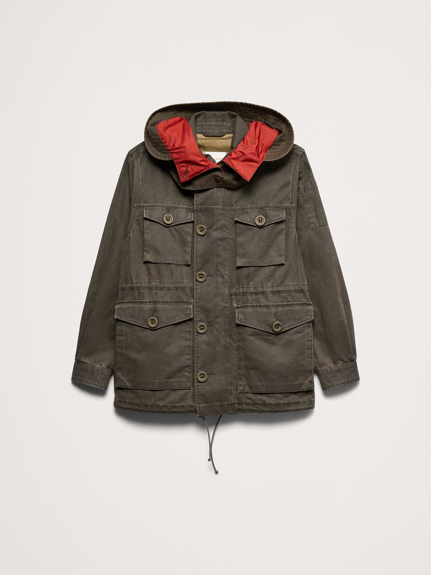Image number 6 showing, Archive Reissue Hooded Utility Jacket