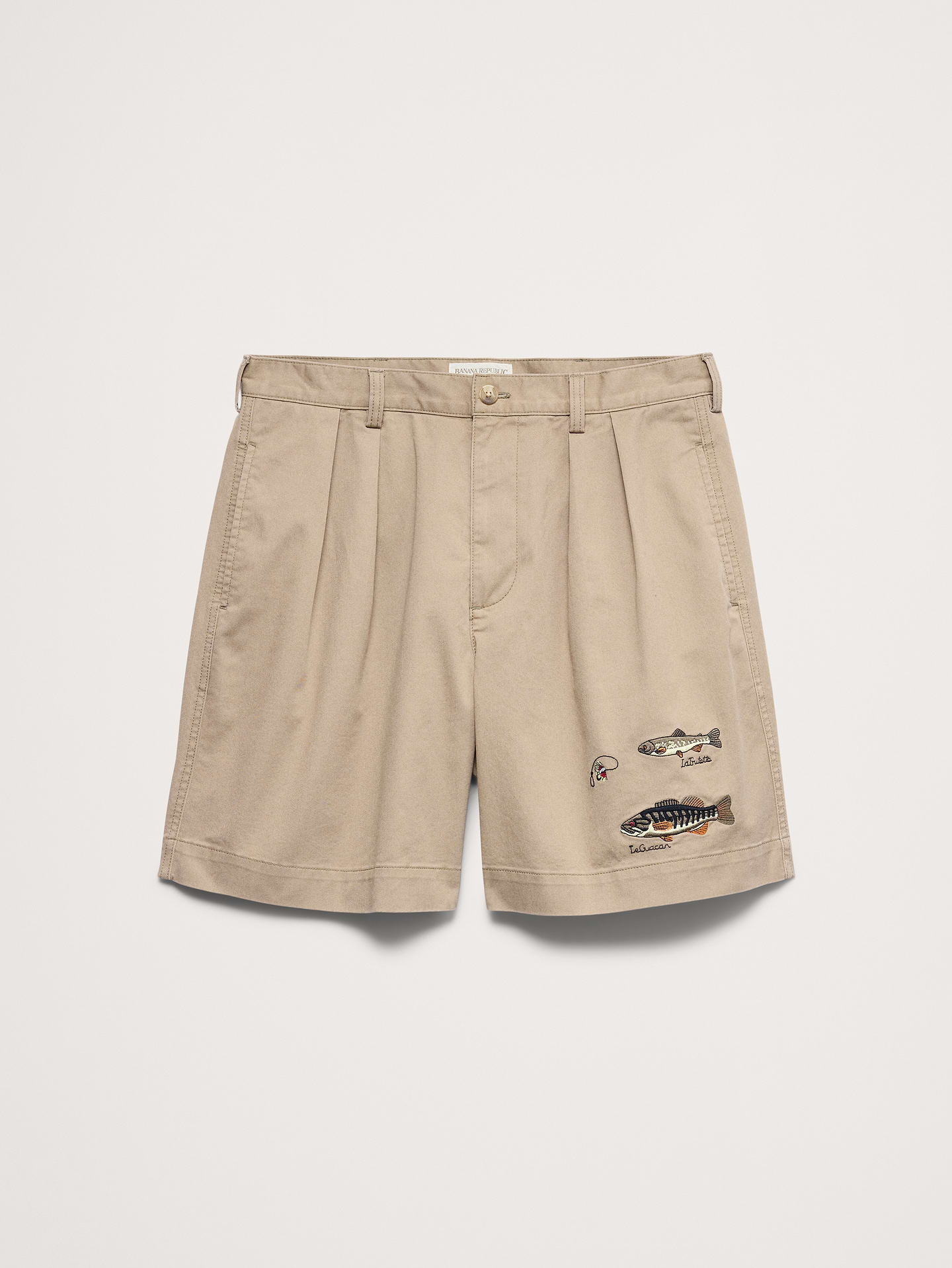 Image number 5 showing, Archive Reissue Pleated Fishing Short