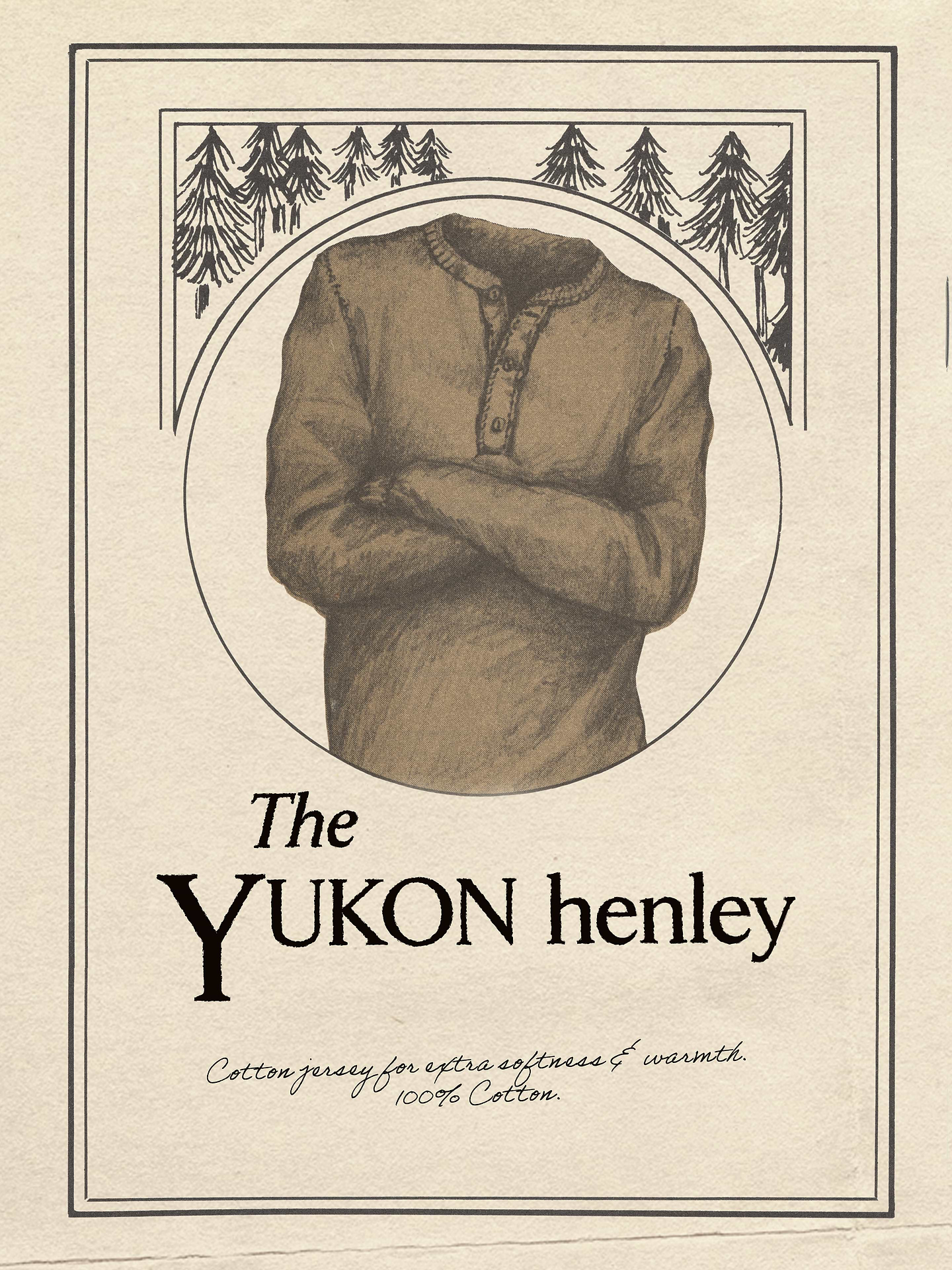 Image 4 of 5, Archive Reissue Yukon Henley T-Shirt