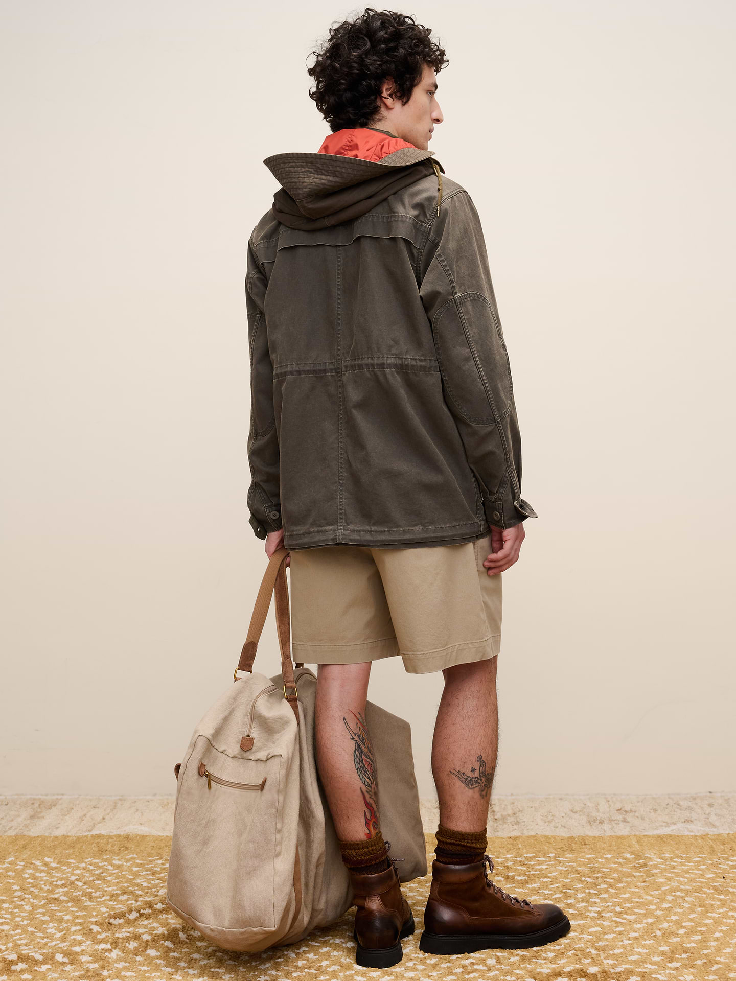 Image number 3 showing, Archive Reissue Hooded Utility Jacket