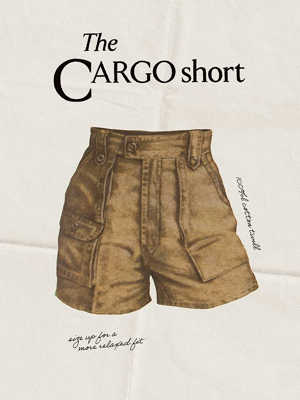 Archive Reissue Cargo Short