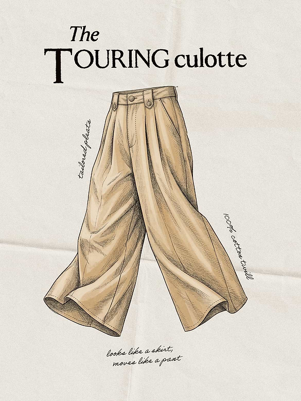 Archive Reissue Touring Culottes