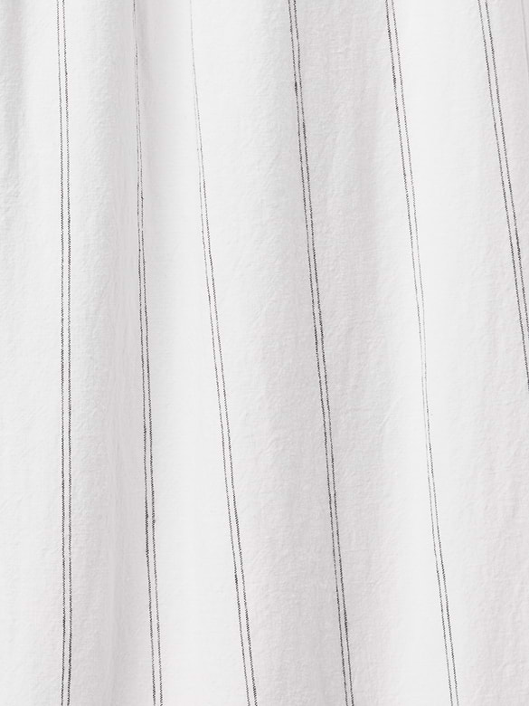 365 High Rise Linen-Blend Trousers